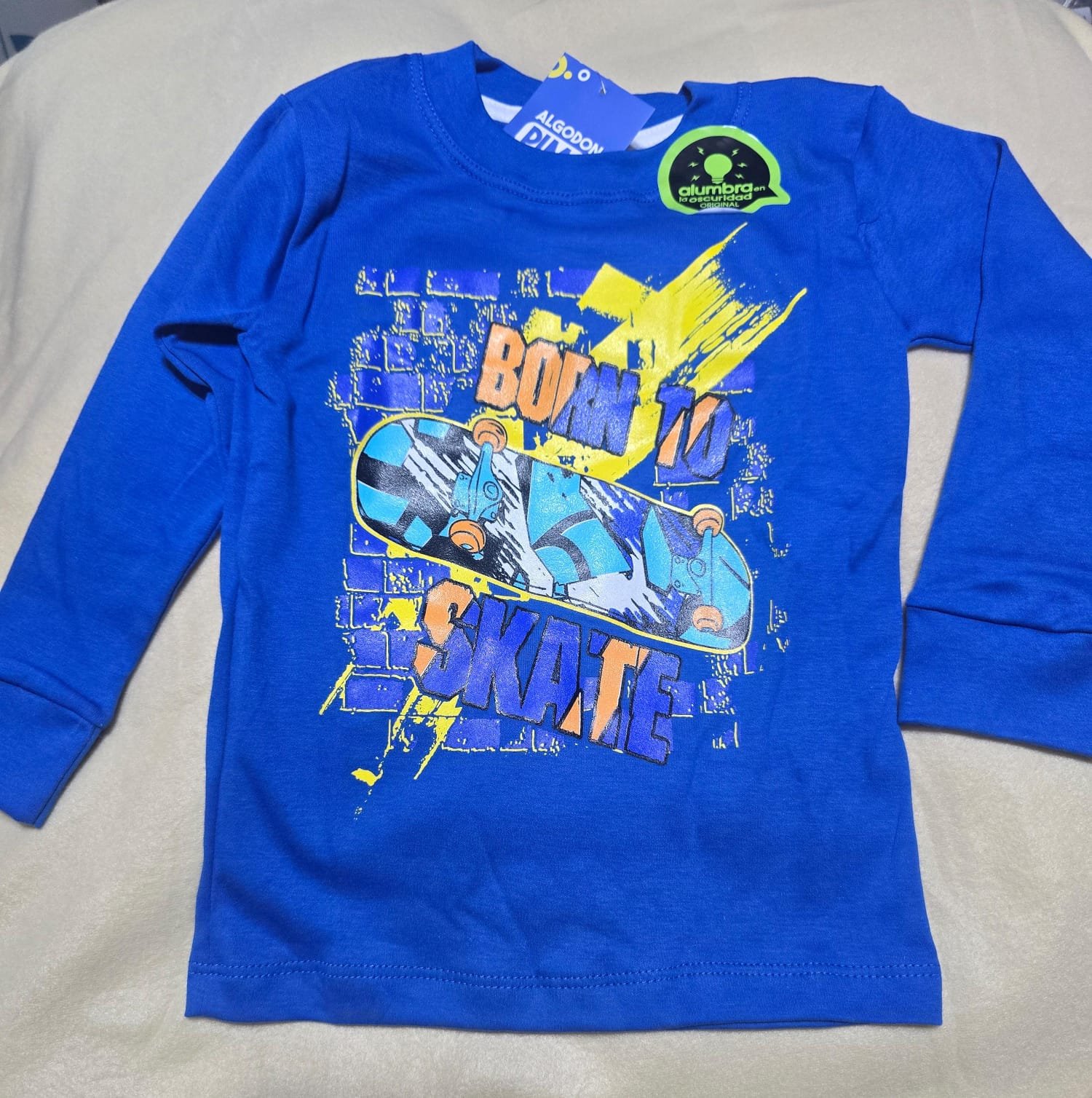 Polo Born to Skate Azul
